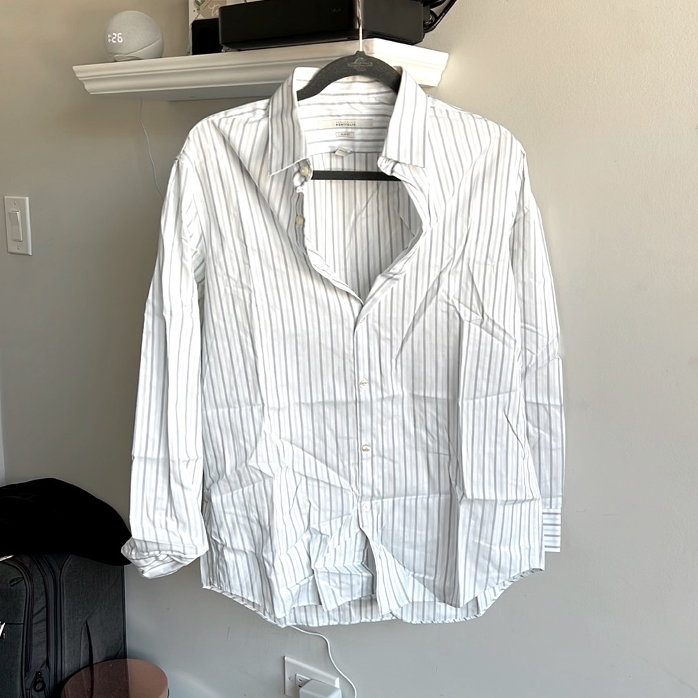 Casual men’s button down shirt